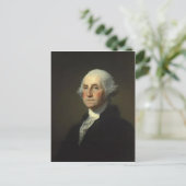 Präsident George Washington Postkarte (Stehend Vorderseite)