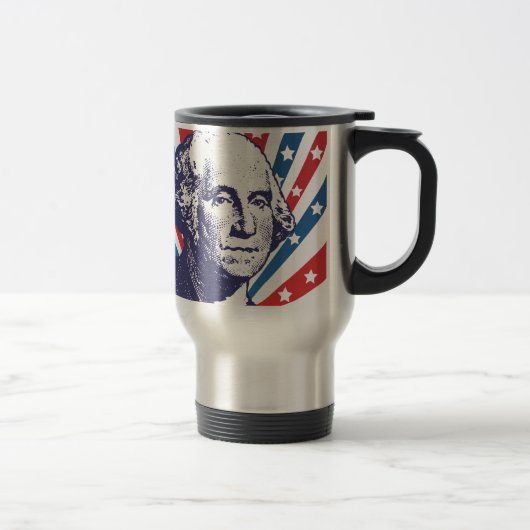 Präsident George Washington Reisebecher (Rechts)