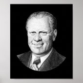 Präsident Gerald Ford Graphic Poster (Vorne)