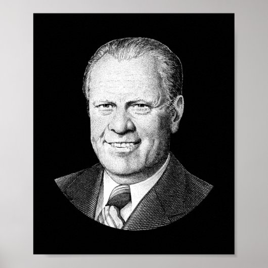 Präsident Gerald Ford Graphic Poster (Vorne)