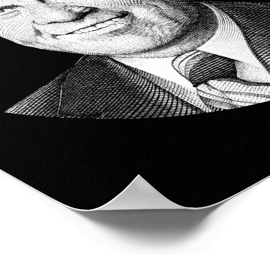 Präsident Gerald Ford Graphic Poster (Ecke)