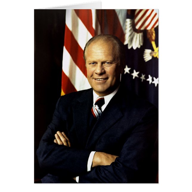 Präsident Gerald Ford Portrait (Vorne)