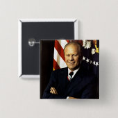 Präsident Gerald Ford Portrait Button (Vorne & Hinten)