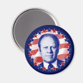Präsident Gerald Ford US Flagge Magnet (Vorderseite/Rückseite)