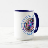 Präsident Harris-Walz Tasse mit zwei Briefmarke Me (VorderseiteRechts)