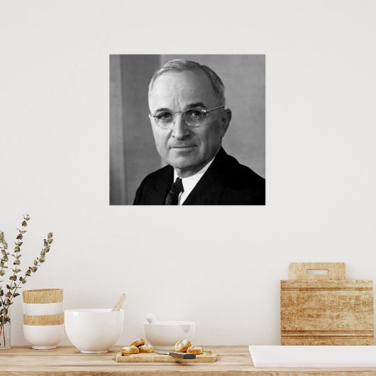Präsident Harry S. Truman Poster (Küche)