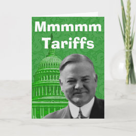 Präsident Herbert Hoover Tarife Karte