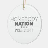 Präsident Homones Nation Keramik Ornament (Links)