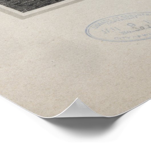 PRÄSIDENT JAMES ABRAM GARFIELD und Familie Poster (Ecke)