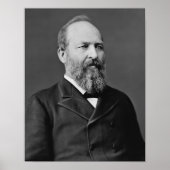 Präsident James Garfield Poster (Vorne)