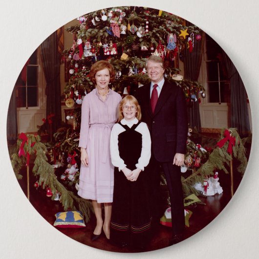Präsident James Jimmy Carter White House Button (Vorderseite)