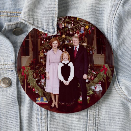 Präsident James Jimmy Carter White House Button (Beispiel)