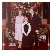 Präsident James Jimmy Carter White House Fliese (Vorderseite)