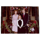 Präsident James Jimmy Carter White House Große Geschenktüte (Rückseite)