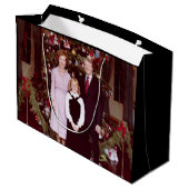 Präsident James Jimmy Carter White House Große Geschenktüte (Rückseite Schrägansicht)