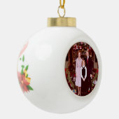 Präsident James Jimmy Carter White House Keramik Kugel-Ornament (Links)