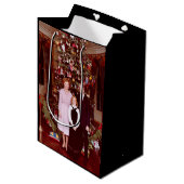 Präsident James Jimmy Carter White House Mittlere Geschenktüte (Vorderseite Schrägansicht)