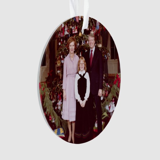 Präsident James Jimmy Carter White House Ornament (Vorderseite)