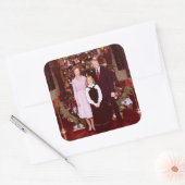 Präsident James Jimmy Carter White House Quadratischer Aufkleber (Umschlag)