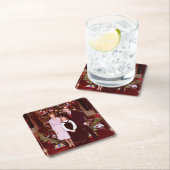 Präsident James Jimmy Carter White House Rechteckiger Pappuntersetzer (Vor Ort)