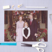 Präsident James Jimmy Carter White House Seidenpapier (Handwerk)