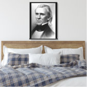 Präsident James K. Polk, c_America Grows_Image Leinwanddruck (Insitu (Schlafzimmer))