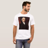 Präsident James Madison Portrait von John Vanderly T-Shirt (Vorne ganz)