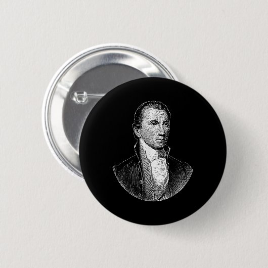 Präsident James Monroe Button (Vorne & Hinten)