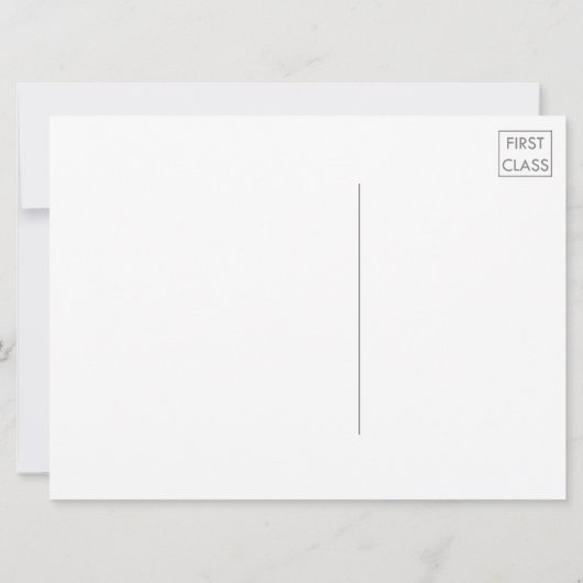 Präsident Joe Biden 2021 Portrait Große Postkarte (Rückseite)