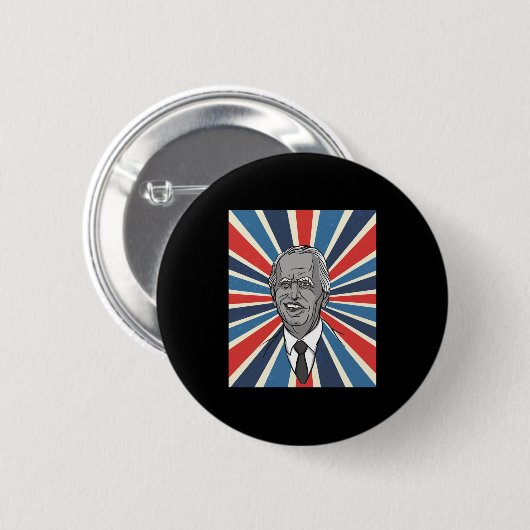 Präsident Joe Biden Button (Vorne & Hinten)