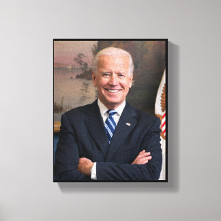 Präsident Joe Biden Ehemaliger Vizepräsident Offiz Leinwanddruck