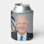 Präsident Joe Biden Portrait Dosenkühler (Kanne Vorderseite)