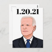 Präsident Joe Biden Postkarte (Vorne/Hinten)