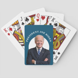 Präsident Joe Biden Spielkarten