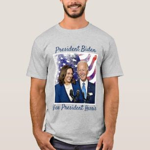 Präsident Joe Biden und Vizepräsident Kamala Har T-Shirt