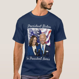 Präsident Joe Biden und Vizepräsident Kamala Har T-Shirt