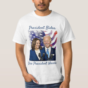 Präsident Joe Biden und Vizepräsident Kamala Har T-Shirt