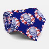 Präsident Joe Biden US Flagge Krawatte (Gerollt)