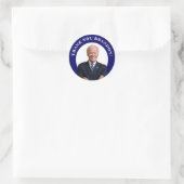 Präsident Joe Biden Vielen Dank Brandon! Runder Aufkleber (Tasche)