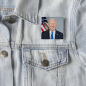 Präsident Joe Biden White House Portrait Button (Beispiel)