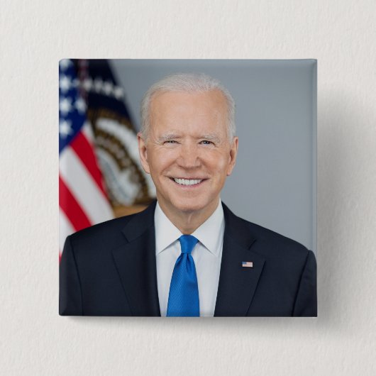 Präsident Joe Biden White House Portrait Button (Vorderseite)