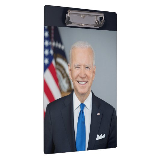 Präsident Joe Biden White House Portrait Clipboa Klemmbrett (Rechts)
