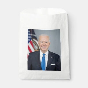 Präsident Joe Biden White House Portrait Favor B Geschenktütchen