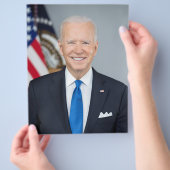 Präsident Joe Biden White House Portrait Flyer (Hand)