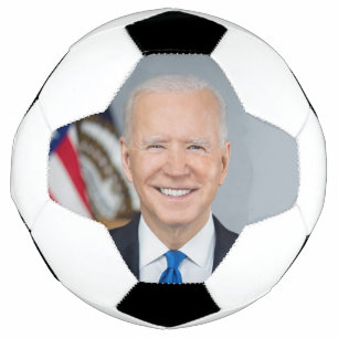 Präsident Joe Biden White House Portrait Fußball