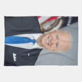 Präsident Joe Biden White House Portrait Geschirrtuch (Horizontal)