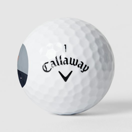 Präsident Joe Biden White House Portrait Golfball (Logo)