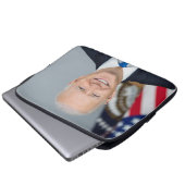 Präsident Joe Biden White House Portrait Laptop Laptopschutzhülle (Vorne Knopf)