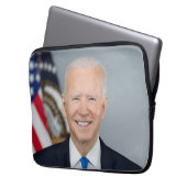 Präsident Joe Biden White House Portrait Laptop Laptopschutzhülle (Vorderseite Links)