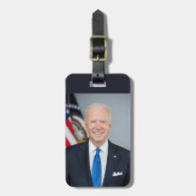 Präsident Joe Biden White House Portrait Luggage